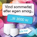 Vind sommertøj for 3000 kr