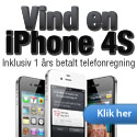 Vind den nye iPhone 4S + betalt regning i et år