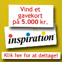 Vind et gavekort på hele 5.000 kroner til inspiration
