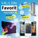Vind iPhone 4S, Xbox 360 eller Samsung 42