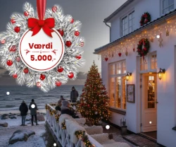 Vind et juleophold på Bornholm - værdi 5.000 kr