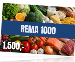 Vind 1.500 kr. til REMA 1000